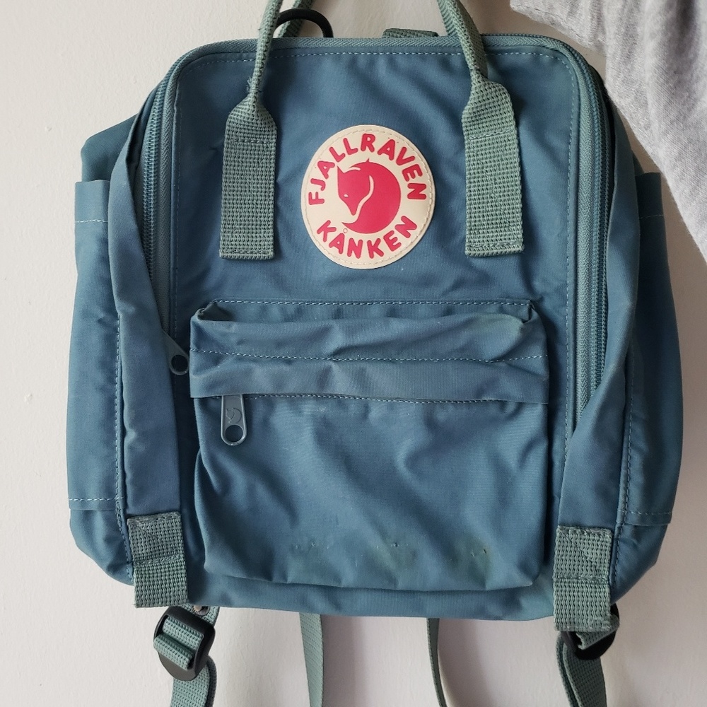 Fjallraven kanken mini frost green